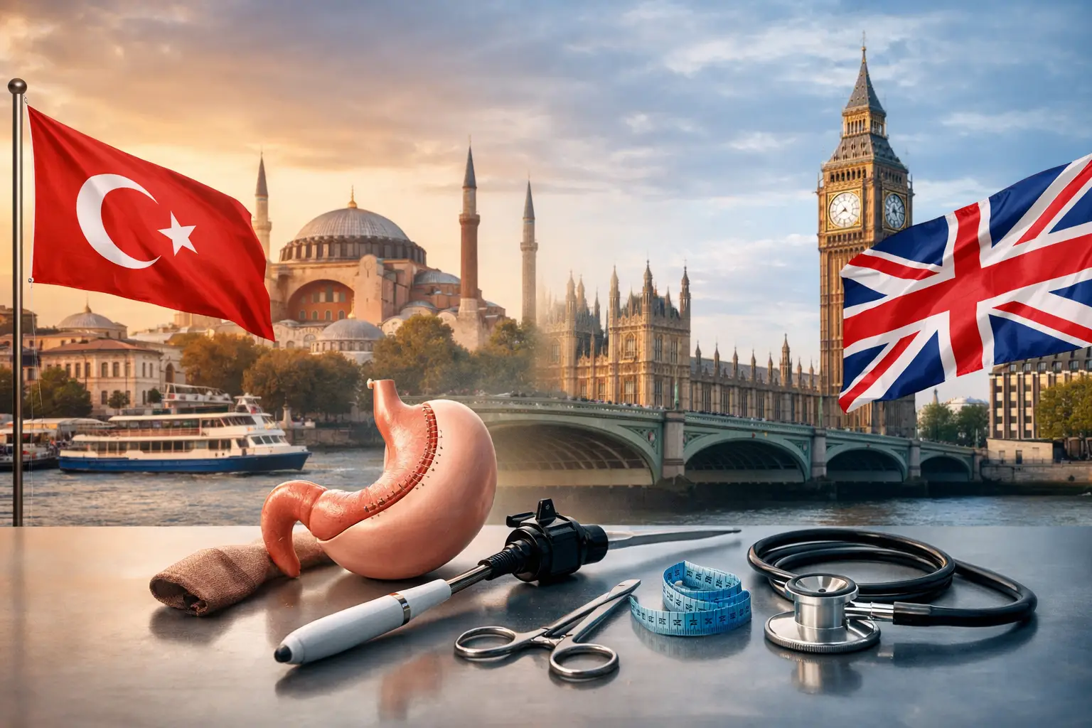 Turkey vs UK Bariatric Surgery