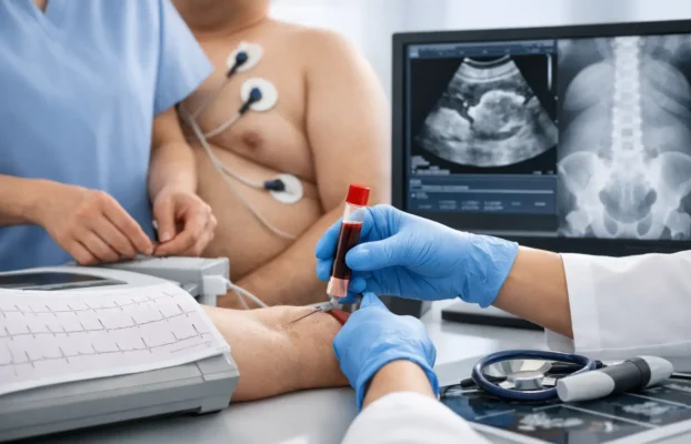 ECG Blood Tests Imaging Before Bariatric Surgery
